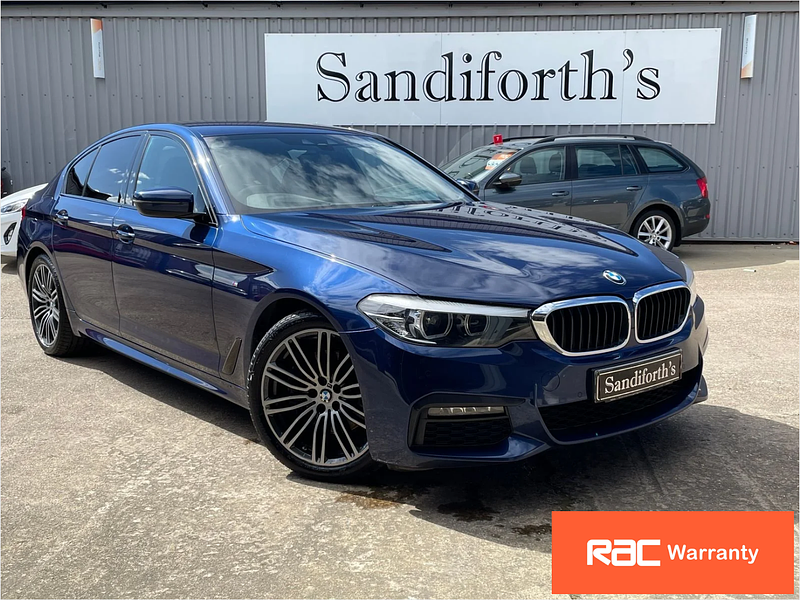 BMW 5 Series 3.0 530d M Sport Saloon 4dr Diesel Auto xDrive Euro 6 (s/s) (265 ps) HEAD UP DISPLAY, MAIN DEALER HISTORY 4dr Automatic 2025