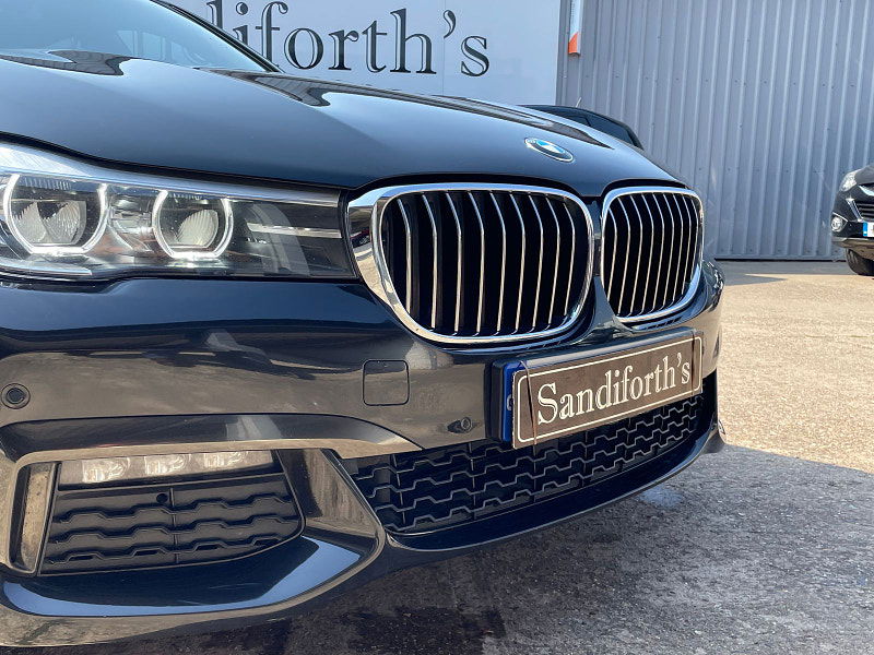 BMW 7 Series 3.0 740d M Sport Saloon 4dr Diesel Auto xDrive Euro 6 (s/s) (320 ps) Black Leather, Soft Close Doors 4dr Automatic 2024