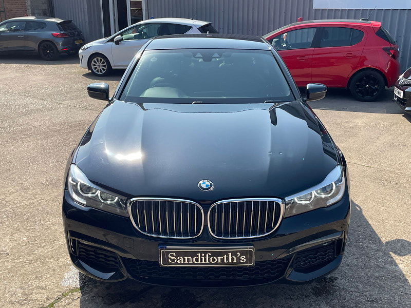 BMW 7 Series 3.0 740d M Sport Saloon 4dr Diesel Auto xDrive Euro 6 (s/s) (320 ps) Black Leather, Soft Close Doors 4dr Automatic 2024