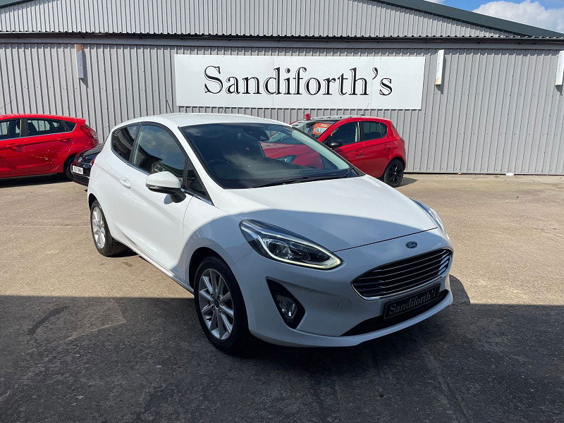 Ford Fiesta 1.0T EcoBoost GPF Titanium Hatchback 3dr Petrol Manual Euro 6 (s/s) SAT NAV, 4 SERVICES (125 ps) 3dr Manual 2024