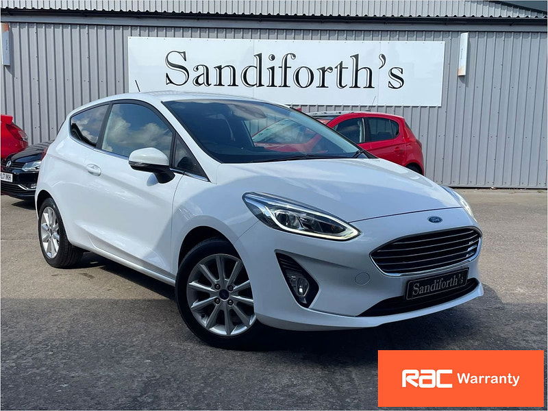 Ford Fiesta 1.0T EcoBoost GPF Titanium Hatchback 3dr Petrol Manual Euro 6 (s/s) SAT NAV, 4 SERVICES (125 ps) 3dr Manual 2024