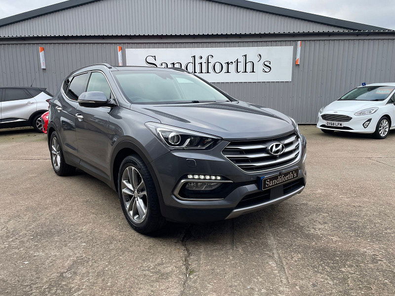 Hyundai Santa Fe 2.2 CRDi Blue Drive Premium SE SUV 5dr Diesel Auto 4WD Euro 6 (s/s) (7 Seat) (200 ps) 1 owner From New, 8 Services 5dr Automatic 2024