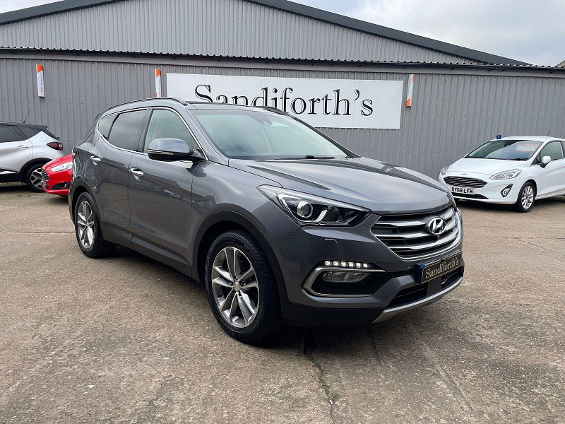 Hyundai Santa Fe 2.2 CRDi Blue Drive Premium SE SUV 5dr Diesel Auto 4WD Euro 6 (s/s) (7 Seat) (200 ps) 1 owner From New, 8 Services 5dr Automatic 2024