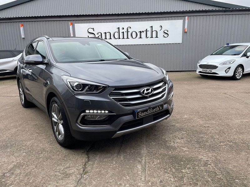 Hyundai Santa Fe 2.2 CRDi Blue Drive Premium SE SUV 5dr Diesel Auto 4WD Euro 6 (s/s) (7 Seat) (200 ps) 1 owner From New, 8 Services 5dr Automatic 2024