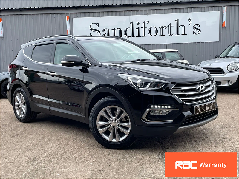Hyundai Santa Fe 2.2 CRDi Blue Drive Premium SUV 5dr Diesel Auto 4WD Euro 6 (s/s) (200 ps) Sat Nav, Leather,  5dr Automatic 2025