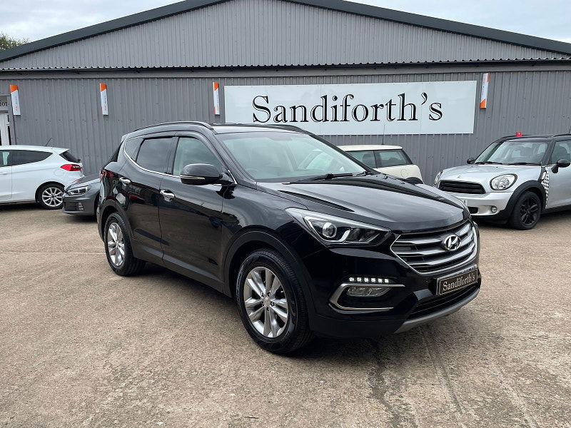Hyundai Santa Fe 2.2 CRDi Blue Drive Premium SUV 5dr Diesel Auto 4WD Euro 6 (s/s) (200 ps) Sat Nav, Leather,  5dr Automatic 2025