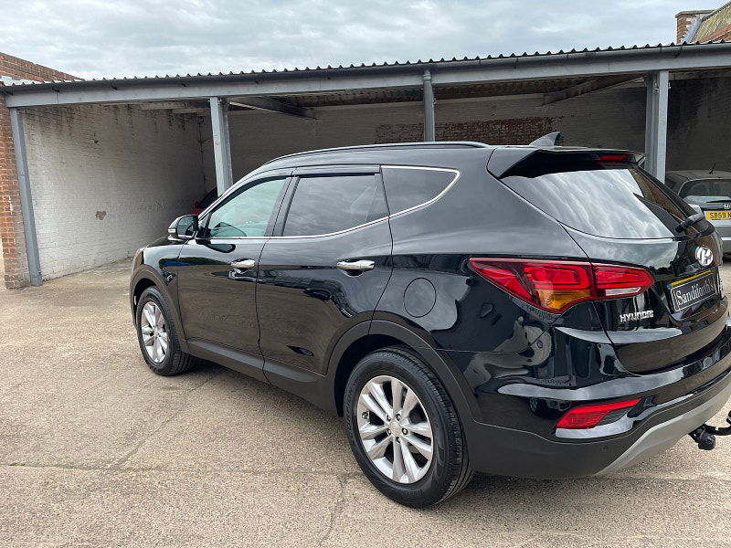 Hyundai Santa Fe 2.2 CRDi Blue Drive Premium SUV 5dr Diesel Auto 4WD Euro 6 (s/s) (200 ps) Sat Nav, Leather,  5dr Automatic 2025