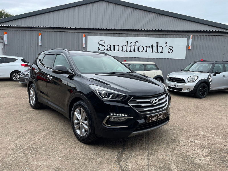 Hyundai Santa Fe 2.2 CRDi Blue Drive Premium SUV 5dr Diesel Auto 4WD Euro 6 (s/s) (200 ps) Sat Nav, Leather,  5dr Automatic 2025