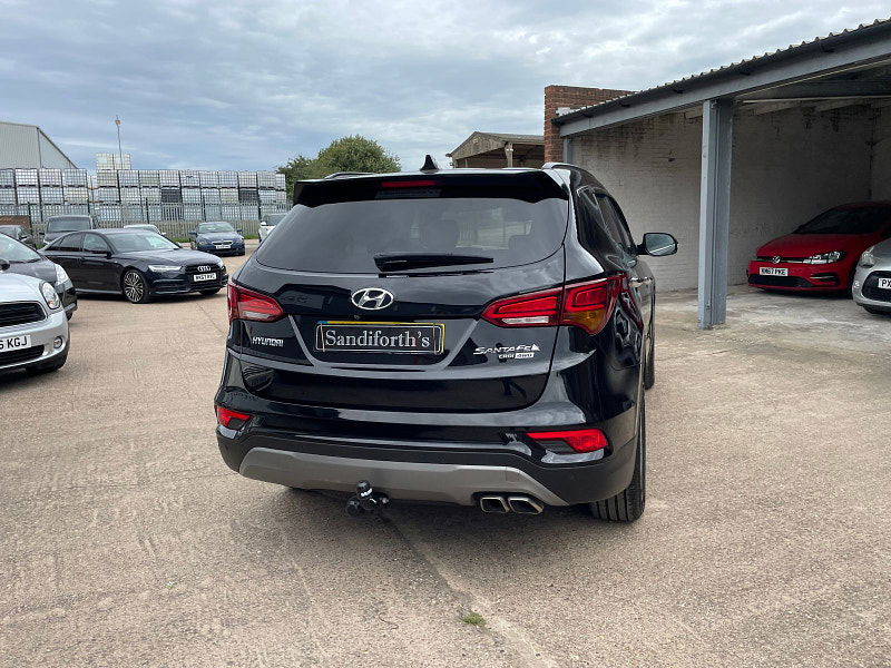 Hyundai Santa Fe 2.2 CRDi Blue Drive Premium SUV 5dr Diesel Auto 4WD Euro 6 (s/s) (200 ps) Sat Nav, Leather,  5dr Automatic 2025