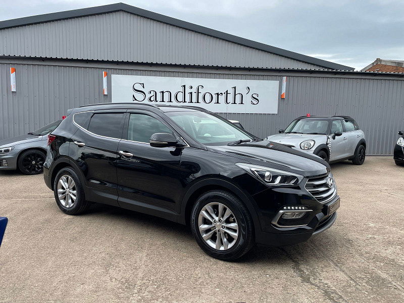 Hyundai Santa Fe 2.2 CRDi Blue Drive Premium SUV 5dr Diesel Auto 4WD Euro 6 (s/s) (200 ps) Sat Nav, Leather,  5dr Automatic 2025