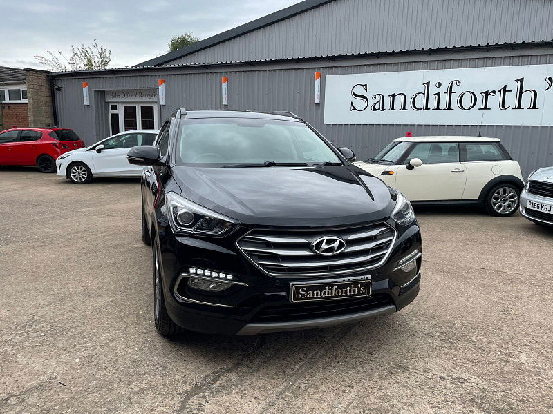 Hyundai Santa Fe 2.2 CRDi Blue Drive Premium SUV 5dr Diesel Auto 4WD Euro 6 (s/s) (200 ps) Sat Nav, Leather,  5dr Automatic 2025