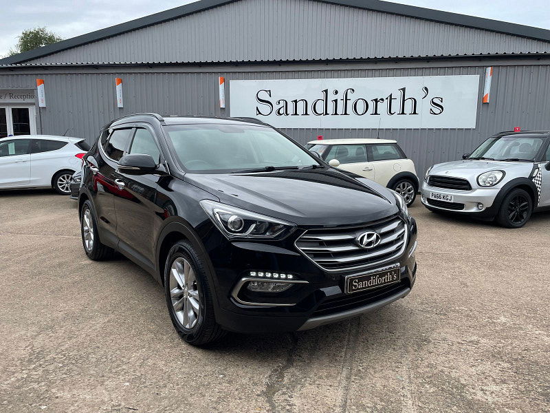 Hyundai Santa Fe 2.2 CRDi Blue Drive Premium SUV 5dr Diesel Auto 4WD Euro 6 (s/s) (200 ps) Sat Nav, Leather,  5dr Automatic 2025