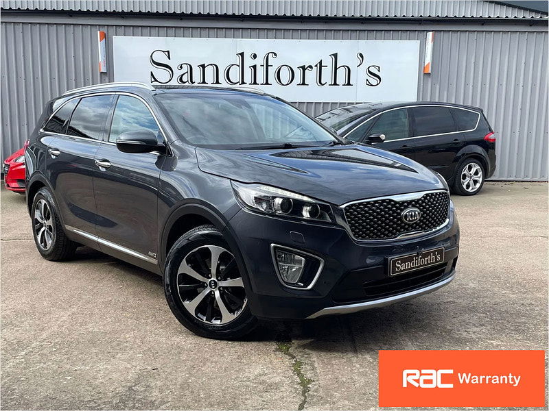 Kia Sorento 2.2 CRDi KX-3 SUV 5dr Diesel Auto AWD Euro 6 (197 bhp) 7 Seats, Heated Black Leather,  5dr Automatic 2024