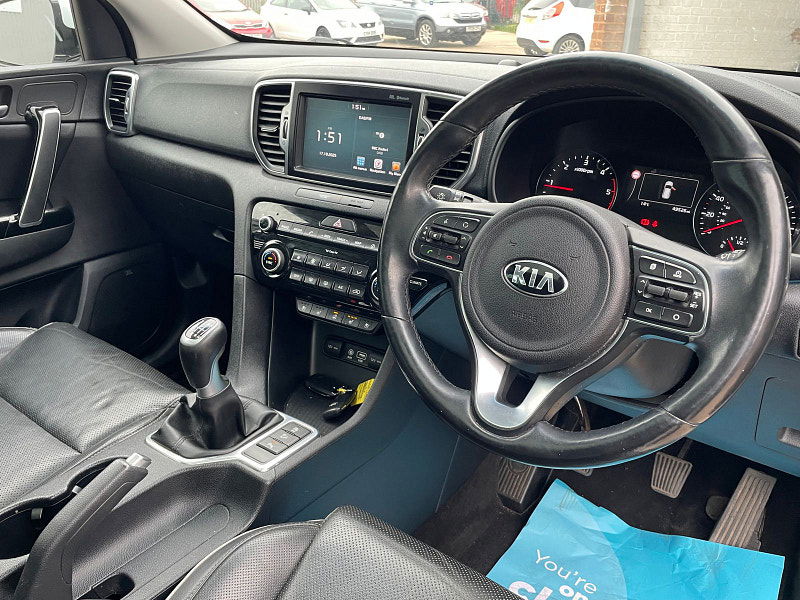 Kia Sportage 1.7 CRDi 4 SUV 5dr Diesel Manual Euro 6 (s/s) (114 bhp) 5dr Manual 2025