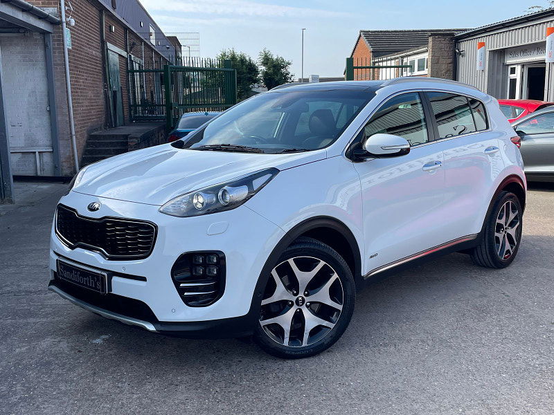 Kia Sportage 2.0 CRDi GT-Line S SUV 5dr Diesel Auto AWD Euro 6 (182 bhp)Only 38k 7 Dealer Services 5dr Automatic 2025