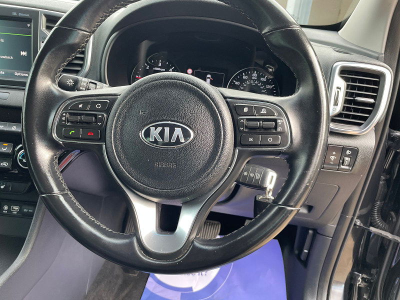 Kia Sportage 2.0 CRDi KX-3 SUV 5dr Diesel Auto AWD Euro 6 (134 bhp) 1 Former Keeper, 8 Services  5dr Automatic 2025