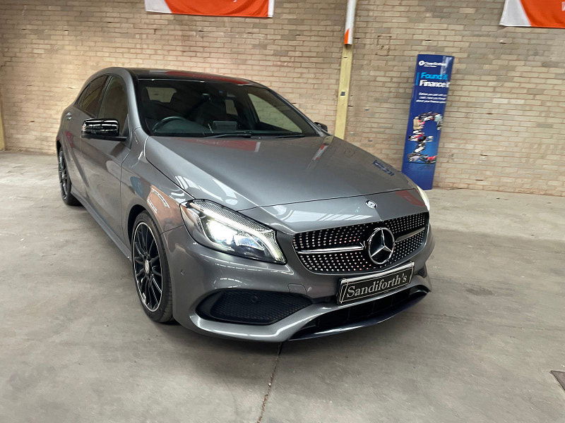 Mercedes-Benz A Class 2.1 A200d AMG Line (Premium Plus) Hatchback 5dr Diesel 7G-DCT Euro 6 (s/s) (136 ps) PAN ROOF, HEATED SEATS  5dr Automatic 2025