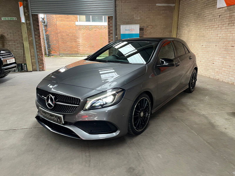 Mercedes-Benz A Class 2.1 A200d AMG Line (Premium Plus) Hatchback 5dr Diesel 7G-DCT Euro 6 (s/s) (136 ps) PAN ROOF, HEATED SEATS  5dr Automatic 2025