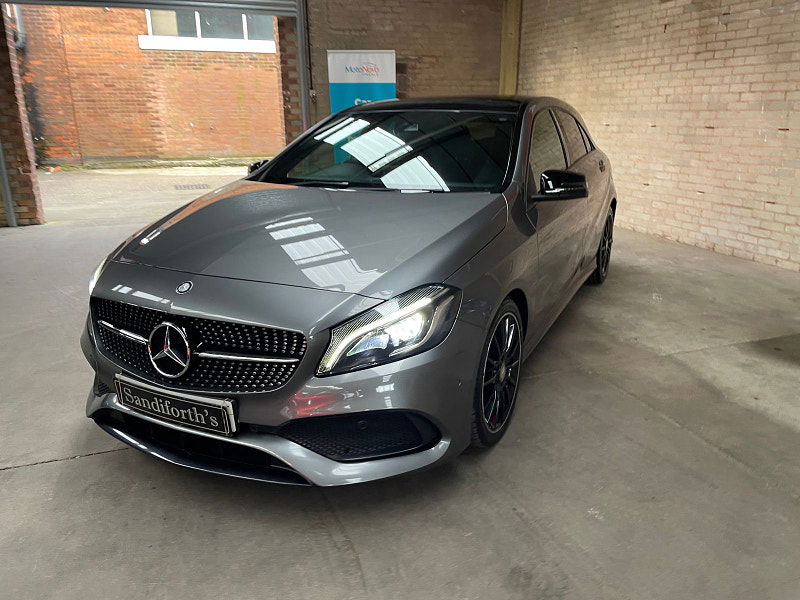 Mercedes-Benz A Class 2.1 A200d AMG Line (Premium Plus) Hatchback 5dr Diesel 7G-DCT Euro 6 (s/s) (136 ps) PAN ROOF, HEATED SEATS  5dr Automatic 2025