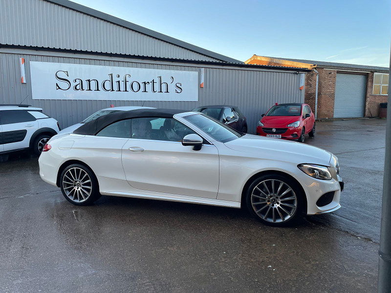 Mercedes-Benz C Class 2.1 C220d AMG Line (Premium Plus) Cabriolet 2dr Diesel G-Tronic+ 4MATIC Euro 6 (s/s) (170 ps) 2dr Automatic 2025