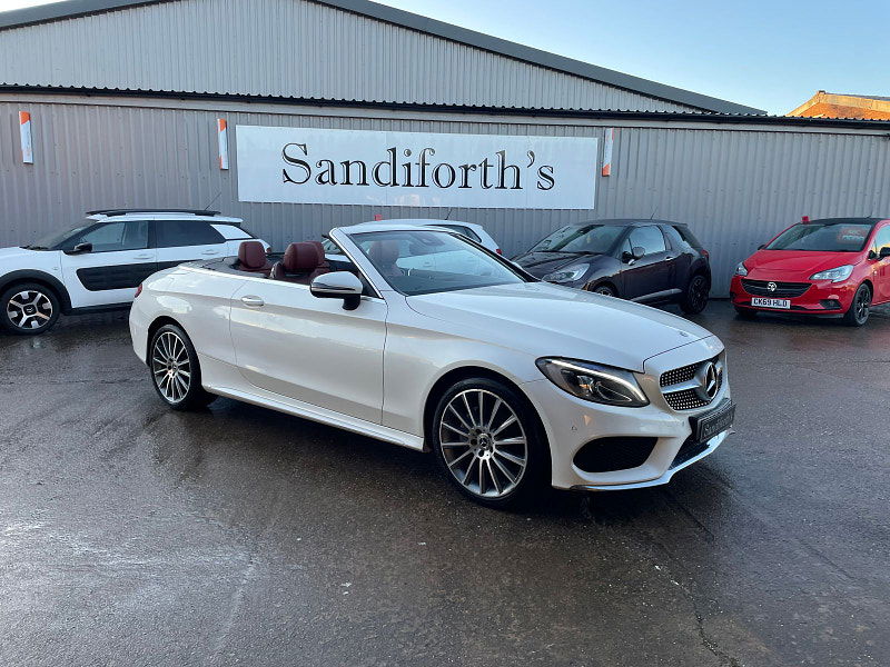 Mercedes-Benz C Class 2.1 C220d AMG Line (Premium Plus) Cabriolet 2dr Diesel G-Tronic+ 4MATIC Euro 6 (s/s) (170 ps) 2dr Automatic 2025