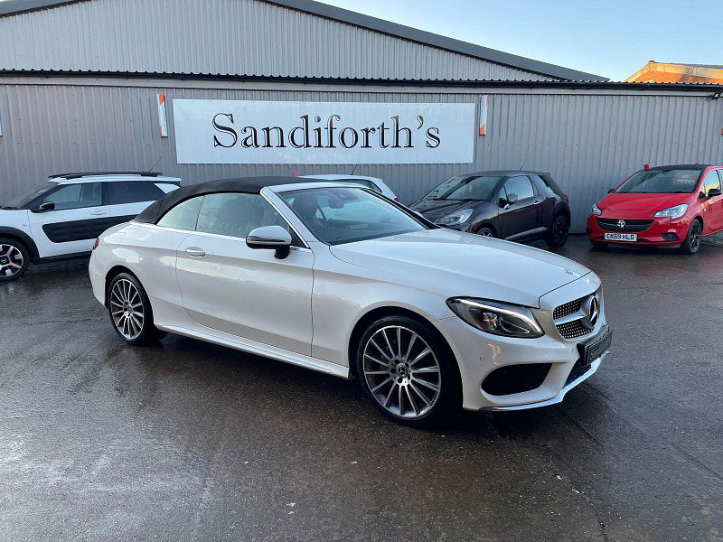 Mercedes-Benz C Class 2.1 C220d AMG Line (Premium Plus) Cabriolet 2dr Diesel G-Tronic+ 4MATIC Euro 6 (s/s) (170 ps) 2dr Automatic 2025