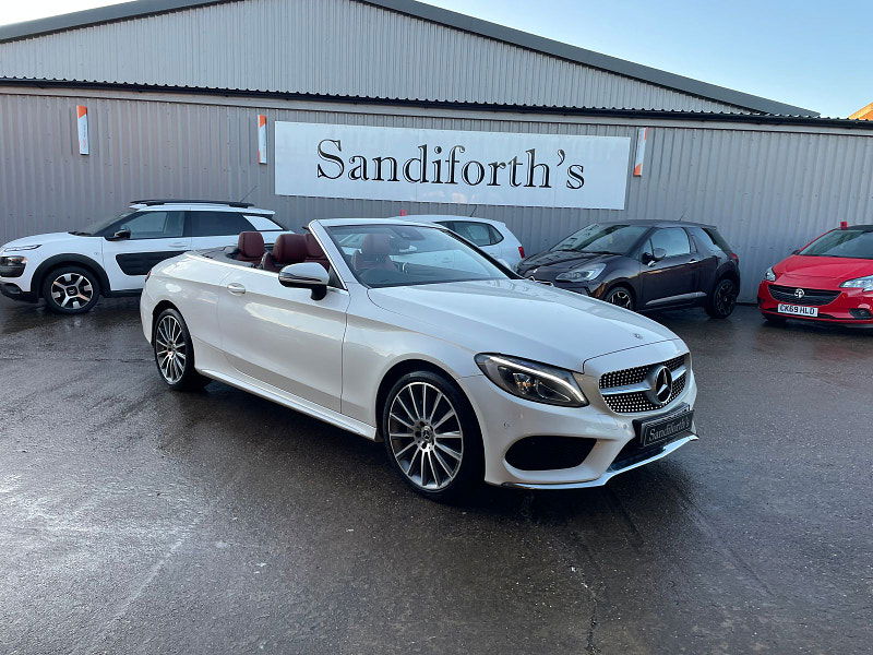 Mercedes-Benz C Class 2.1 C220d AMG Line (Premium Plus) Cabriolet 2dr Diesel G-Tronic+ 4MATIC Euro 6 (s/s) (170 ps) 2dr Automatic 2025