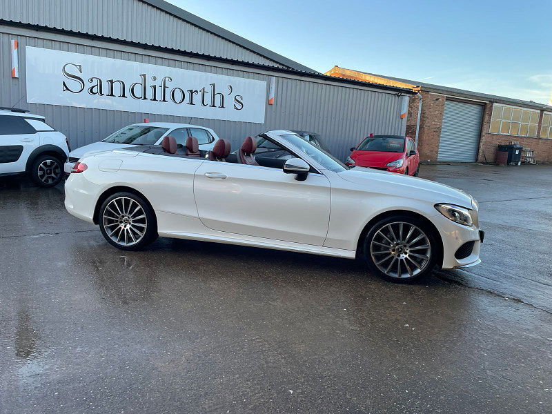 Mercedes-Benz C Class 2.1 C220d AMG Line (Premium Plus) Cabriolet 2dr Diesel G-Tronic+ 4MATIC Euro 6 (s/s) (170 ps) 2dr Automatic 2025