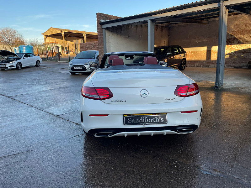 Mercedes-Benz C Class 2.1 C220d AMG Line (Premium Plus) Cabriolet 2dr Diesel G-Tronic+ 4MATIC Euro 6 (s/s) (170 ps) 2dr Automatic 2025