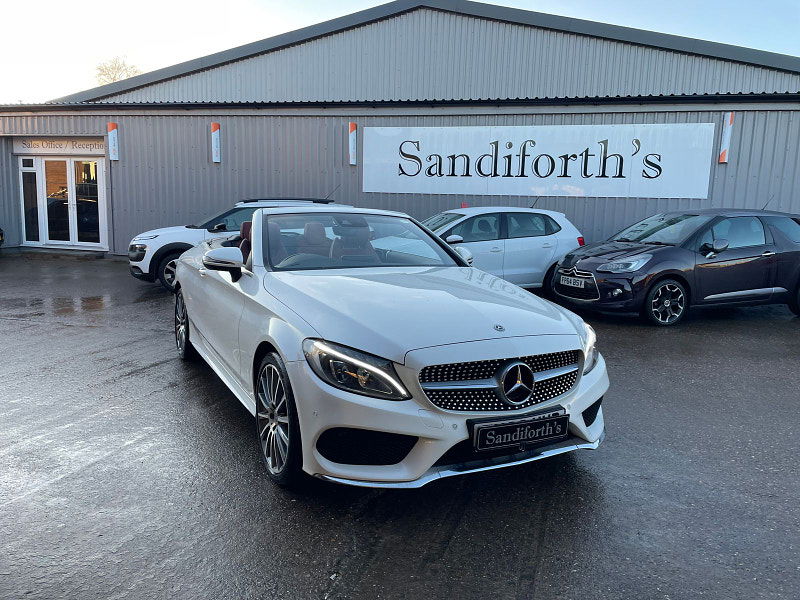 Mercedes-Benz C Class 2.1 C220d AMG Line (Premium Plus) Cabriolet 2dr Diesel G-Tronic+ 4MATIC Euro 6 (s/s) (170 ps) 2dr Automatic 2025