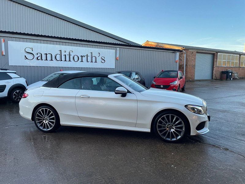 Mercedes-Benz C Class 2.1 C220d AMG Line (Premium Plus) Cabriolet 2dr Diesel G-Tronic+ 4MATIC Euro 6 (s/s) (170 ps) 2dr Automatic 2025