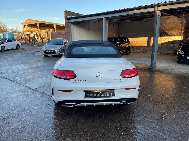 Mercedes-Benz C Class 2.1 C220d AMG Line (Premium Plus) Cabriolet 2dr Diesel G-Tronic+ 4MATIC Euro 6 (s/s) (170 ps) 2dr Automatic 2025