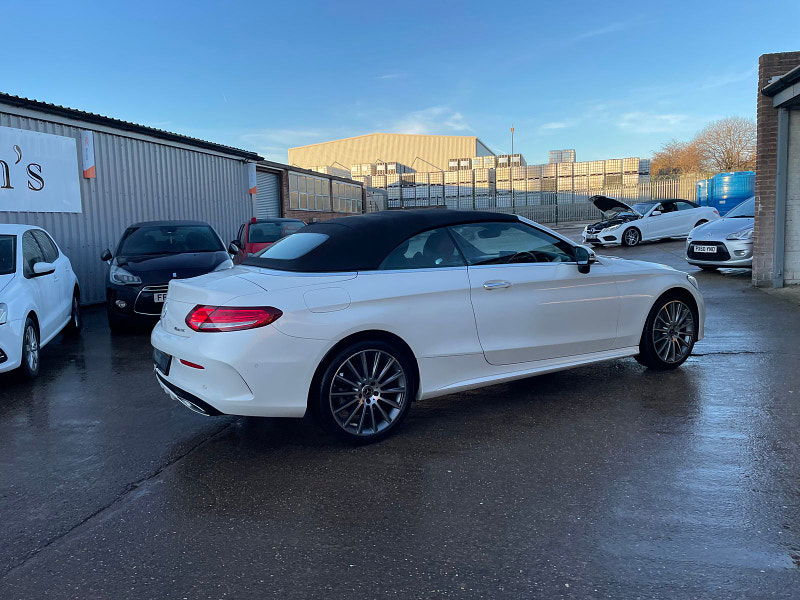 Mercedes-Benz C Class 2.1 C220d AMG Line (Premium Plus) Cabriolet 2dr Diesel G-Tronic+ 4MATIC Euro 6 (s/s) (170 ps) 2dr Automatic 2025