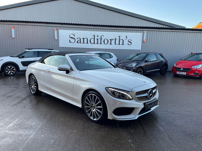 Mercedes-Benz C Class 2.1 C220d AMG Line (Premium Plus) Cabriolet 2dr Diesel G-Tronic+ 4MATIC Euro 6 (s/s) (170 ps) 2dr Automatic 2025