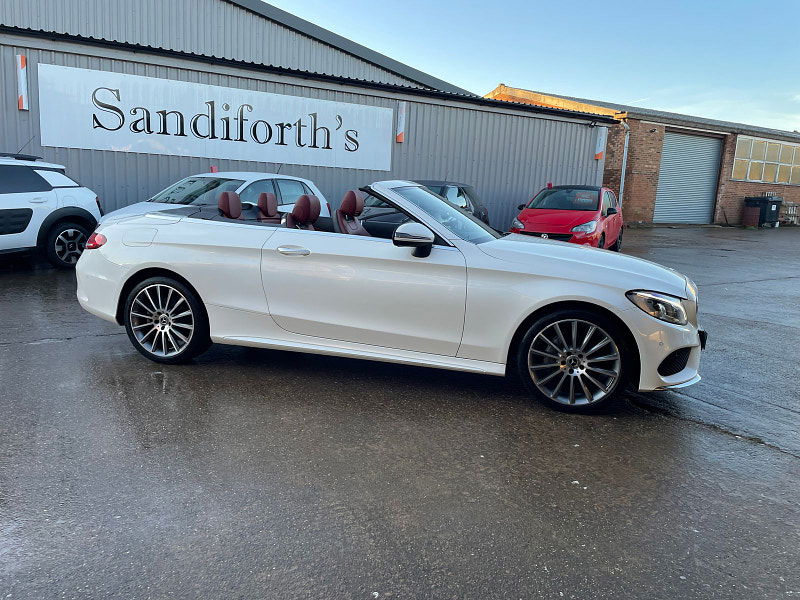 Mercedes-Benz C Class 2.1 C220d AMG Line (Premium Plus) Cabriolet 2dr Diesel G-Tronic+ 4MATIC Euro 6 (s/s) (170 ps) 2dr Automatic 2025