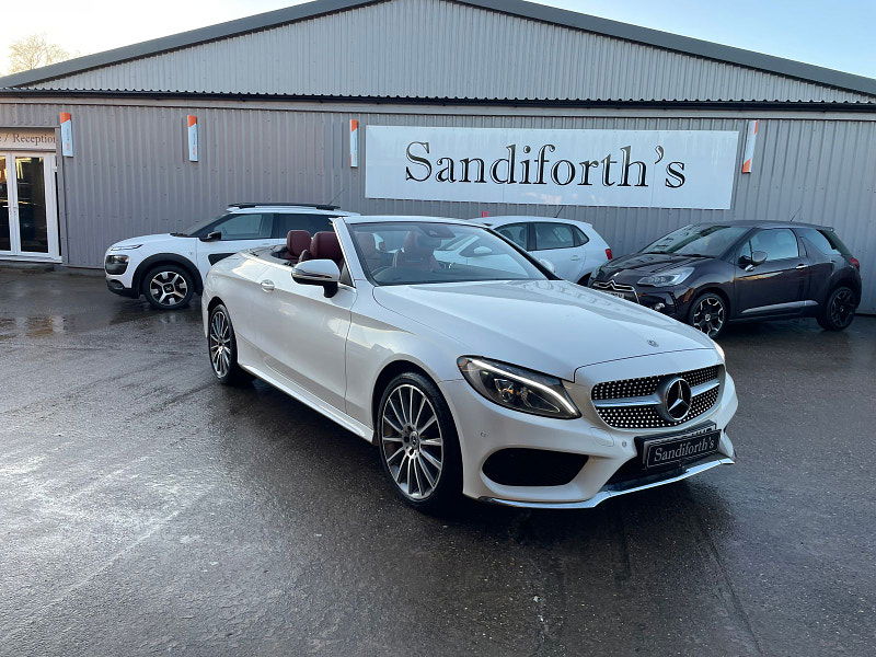 Mercedes-Benz C Class 2.1 C220d AMG Line (Premium Plus) Cabriolet 2dr Diesel G-Tronic+ 4MATIC Euro 6 (s/s) (170 ps) 2dr Automatic 2025