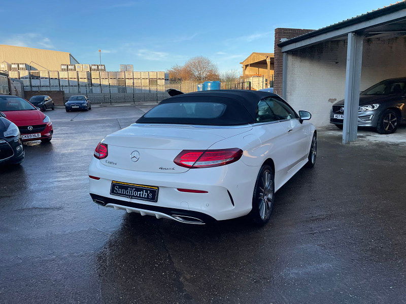 Mercedes-Benz C Class 2.1 C220d AMG Line (Premium Plus) Cabriolet 2dr Diesel G-Tronic+ 4MATIC Euro 6 (s/s) (170 ps) 2dr Automatic 2025