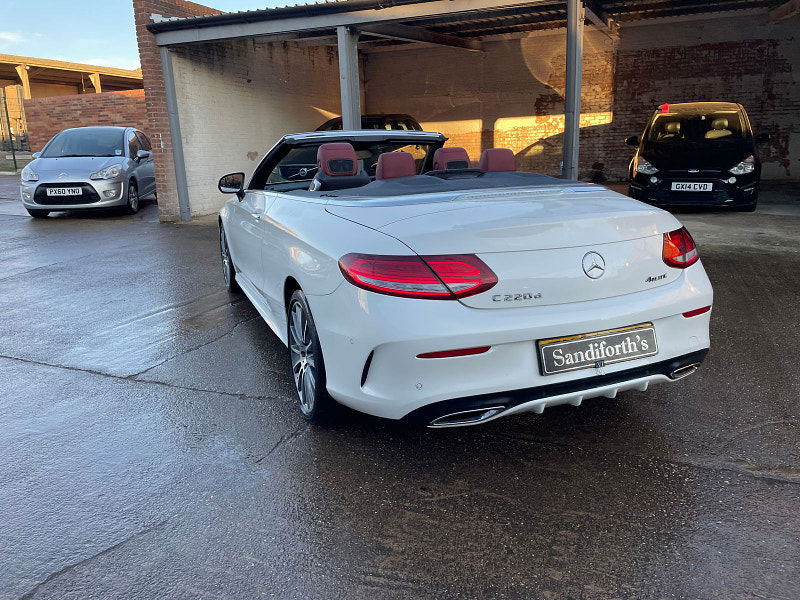 Mercedes-Benz C Class 2.1 C220d AMG Line (Premium Plus) Cabriolet 2dr Diesel G-Tronic+ 4MATIC Euro 6 (s/s) (170 ps) 2dr Automatic 2025