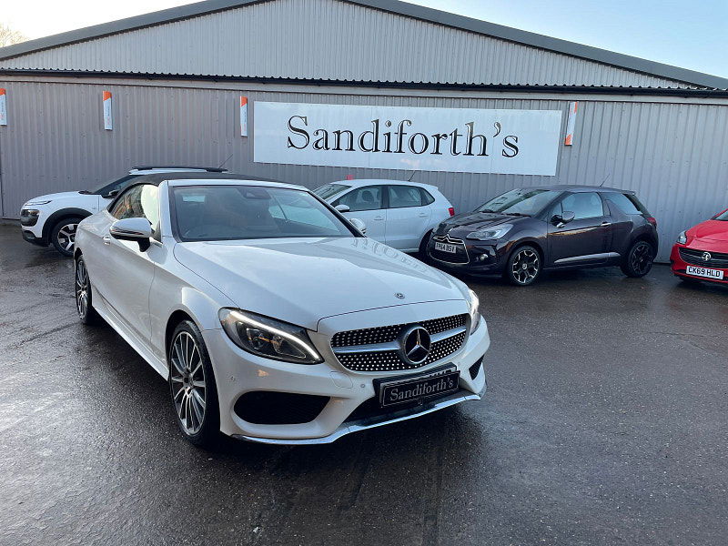 Mercedes-Benz C Class 2.1 C220d AMG Line (Premium Plus) Cabriolet 2dr Diesel G-Tronic+ 4MATIC Euro 6 (s/s) (170 ps) 2dr Automatic 2025