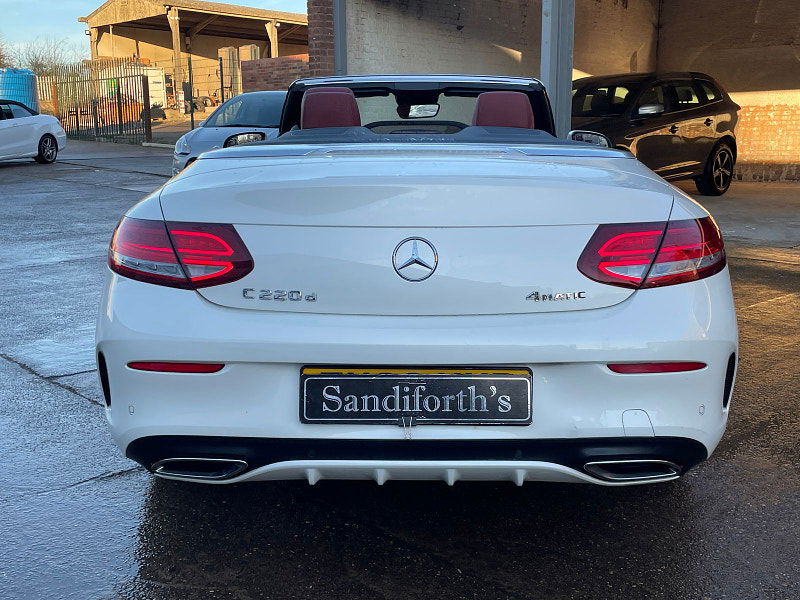 Mercedes-Benz C Class 2.1 C220d AMG Line (Premium Plus) Cabriolet 2dr Diesel G-Tronic+ 4MATIC Euro 6 (s/s) (170 ps) 2dr Automatic 2025