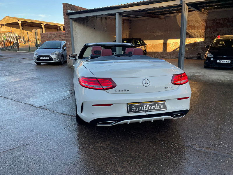 Mercedes-Benz C Class 2.1 C220d AMG Line (Premium Plus) Cabriolet 2dr Diesel G-Tronic+ 4MATIC Euro 6 (s/s) (170 ps) 2dr Automatic 2025