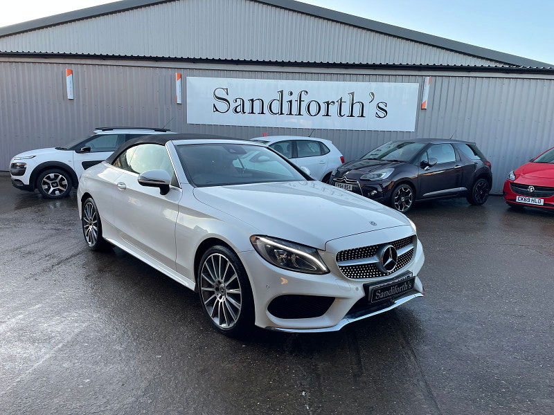 Mercedes-Benz C Class 2.1 C220d AMG Line (Premium Plus) Cabriolet 2dr Diesel G-Tronic+ 4MATIC Euro 6 (s/s) (170 ps) 2dr Automatic 2025