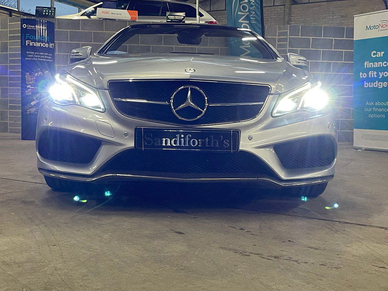 Mercedes-Benz E-Class 3.0 E 350 D AMG LINE EDITION 2d 255 BHP ONLY 26K 2 SERVICES,  SAT NAV, ONLY 1 FORMER KEEPER, 2dr Automatic 2025