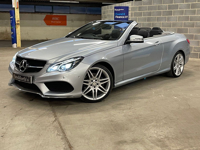 Mercedes-Benz E-Class 3.0 E 350 D AMG LINE EDITION 2d 255 BHP ONLY 26K 2 SERVICES,  SAT NAV, ONLY 1 FORMER KEEPER, 2dr Automatic 2025