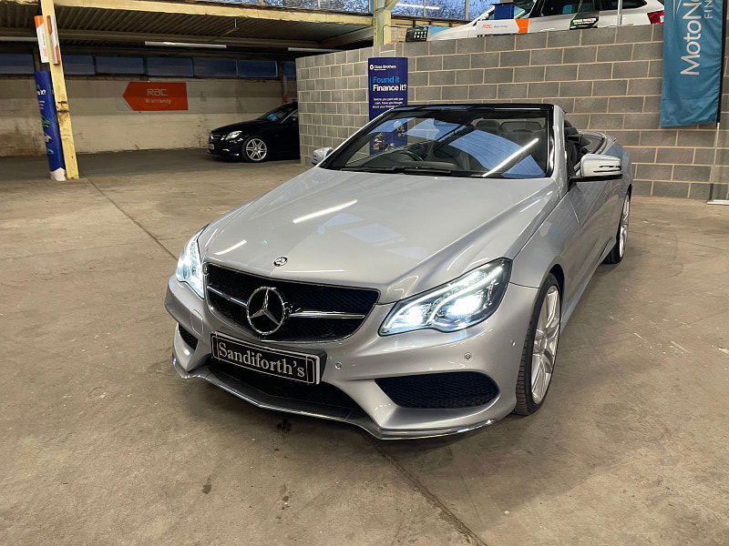 Mercedes-Benz E-Class 3.0 E 350 D AMG LINE EDITION 2d 255 BHP ONLY 26K 2 SERVICES,  SAT NAV, ONLY 1 FORMER KEEPER, 2dr Automatic 2025