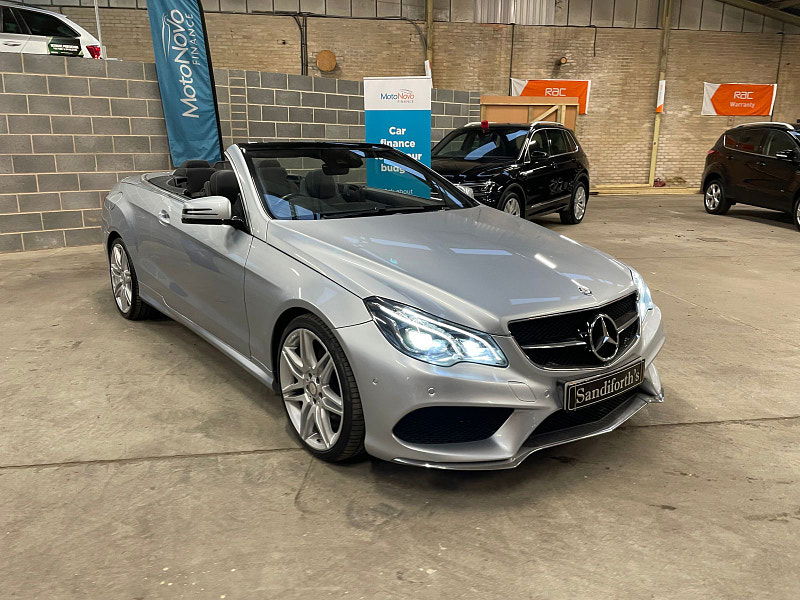 Mercedes-Benz E-Class 3.0 E 350 D AMG LINE EDITION 2d 255 BHP ONLY 26K 2 SERVICES,  SAT NAV, ONLY 1 FORMER KEEPER, 2dr Automatic 2025