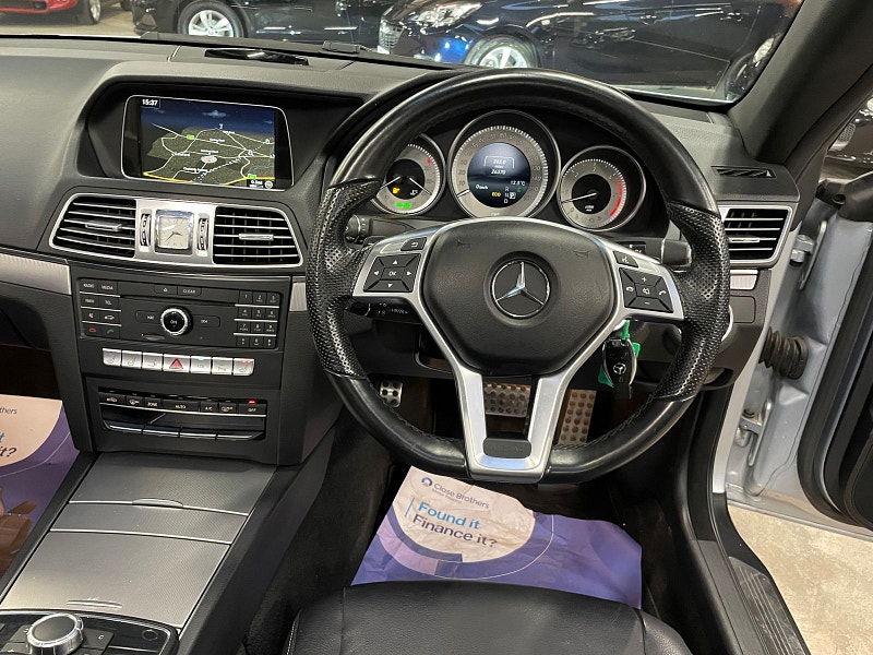 Mercedes-Benz E-Class 3.0 E 350 D AMG LINE EDITION 2d 255 BHP ONLY 26K 2 SERVICES,  SAT NAV, ONLY 1 FORMER KEEPER, 2dr Automatic 2025