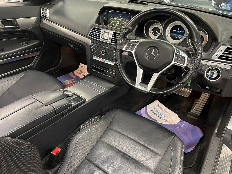 Mercedes-Benz E-Class 3.0 E 350 D AMG LINE EDITION 2d 255 BHP ONLY 26K 2 SERVICES,  SAT NAV, ONLY 1 FORMER KEEPER, 2dr Automatic 2025