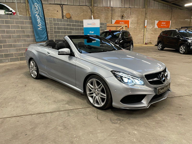 Mercedes-Benz E-Class 3.0 E 350 D AMG LINE EDITION 2d 255 BHP ONLY 26K 2 SERVICES,  SAT NAV, ONLY 1 FORMER KEEPER, 2dr Automatic 2025