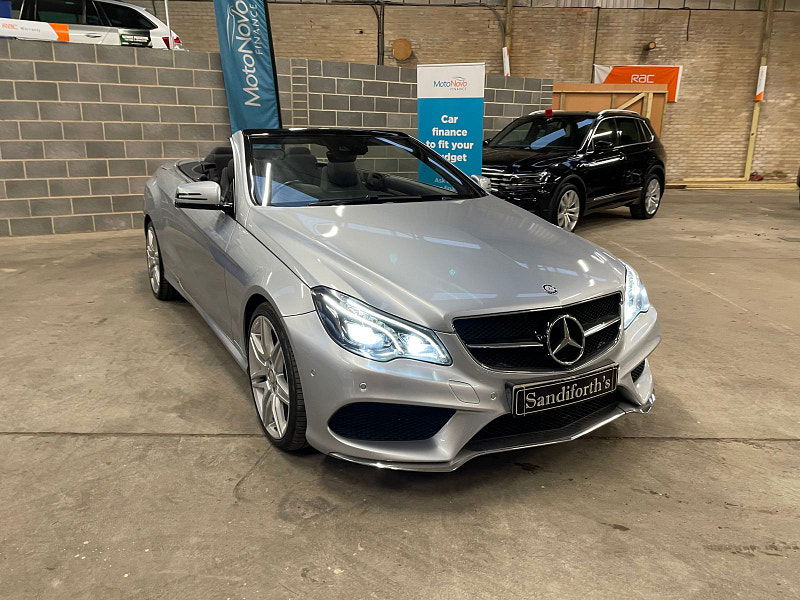 Mercedes-Benz E-Class 3.0 E 350 D AMG LINE EDITION 2d 255 BHP ONLY 26K 2 SERVICES,  SAT NAV, ONLY 1 FORMER KEEPER, 2dr Automatic 2025
